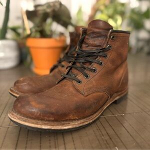 Red Wing Shoes Men's Brown Leather Boots Beckman Gaucho
